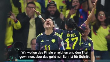 Kolumbiens Caicedo: "Wir wollen den WM-Titel"