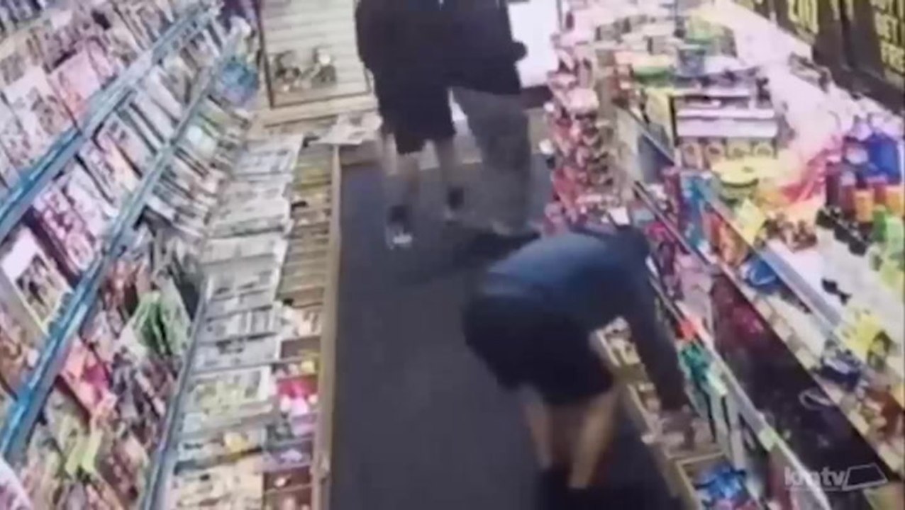Brazen shoplifter creeps into store to steal vapes and sweets in broad daylight