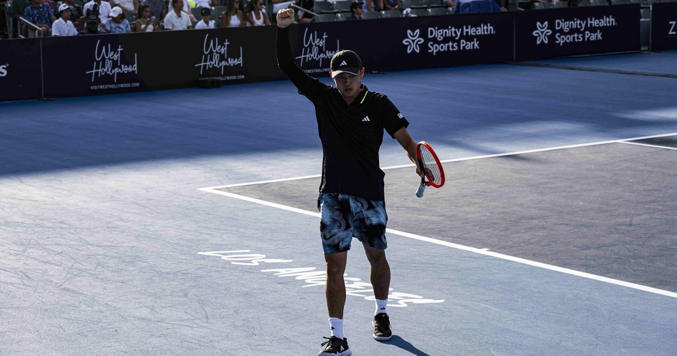 UTS Los Angeles Day 1  : Highlights The Great Wall Wu Yibing vs The Rebel Benoit Paire