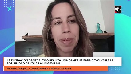 Marina Sarquiz comentó que van a incorporar pronto a un voluntariado a la fundación "Ohana"