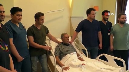 Erzurum Şehir Hastanesi'nde bir ilk: Hastanın vücudundaki vida kapalı sistemle çıkarıldı