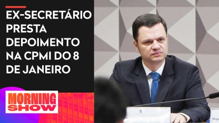 Anderson Torres afirma que faltou efetivo policial para conter atos de 8 de janeiro