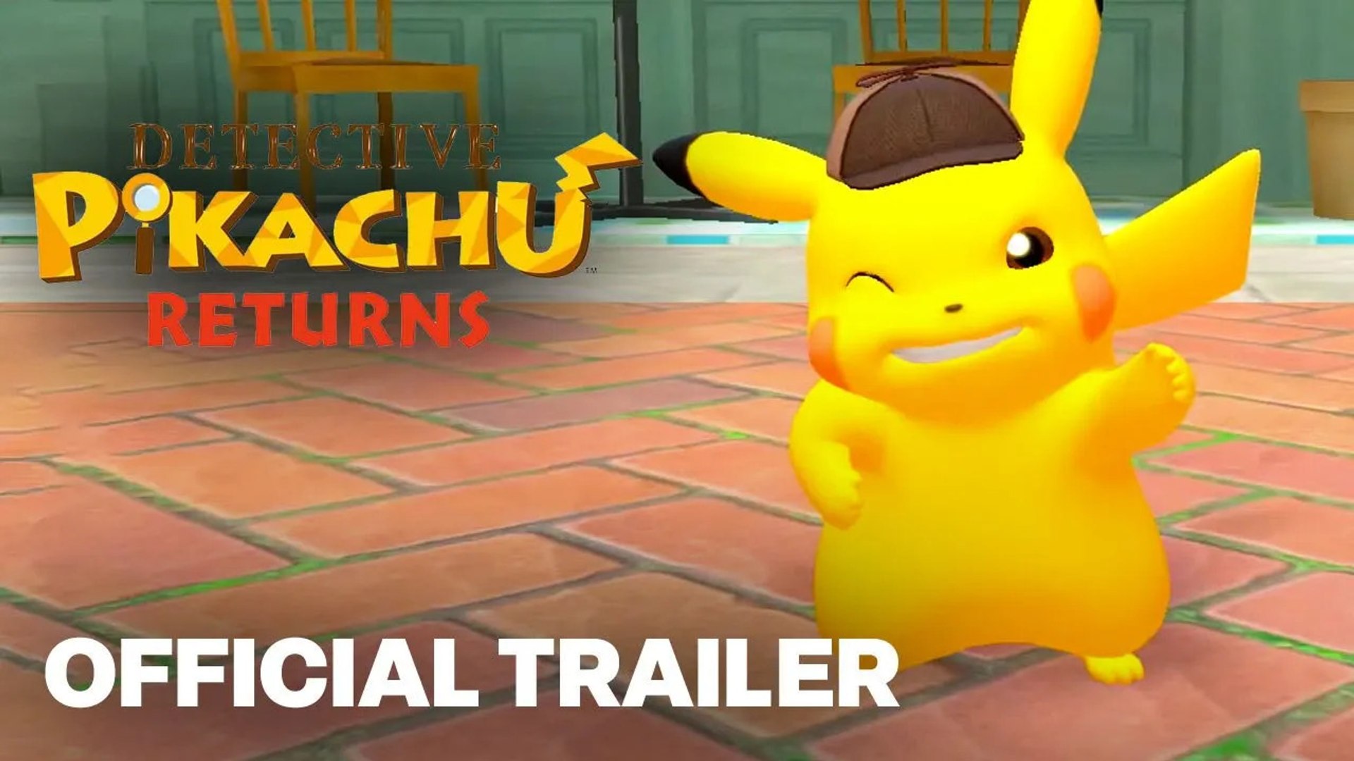 Detective Pikachu Returns with a Bolt of Brilliance Trailer