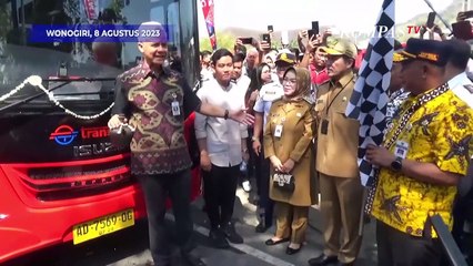 Ganjar Pamitan ke Warga Wonogiri: Matur Nuwun Kita Sudah Bekerja Sama
