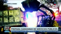 Gobierno de Tlalnepantla alista caravanas de servicios públicos