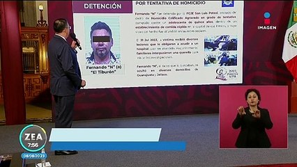 Destacan detención de Fernando "El Tiburón" Medina en la conferencia mañanera