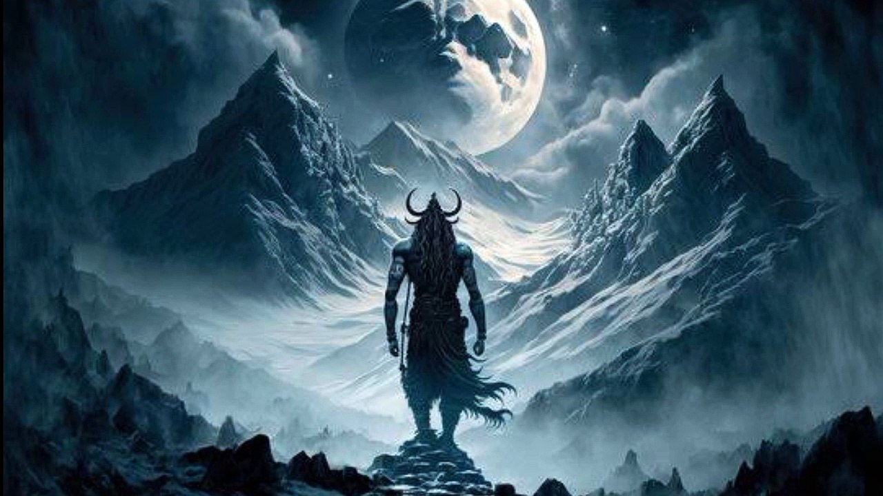 Karpoorgauram sansarsaram karunavtaram Bhujgendra haram.