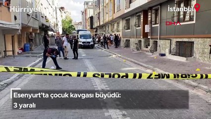 Esenyurt'ta çocuk kavgası büyüdü: 3 yaralı