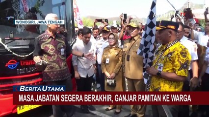 Jabatan Gubernur Segera Berakhir, Ganjar Pranowo Pamit ke Warga Wonogiri