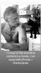 Les internautes ont en effet pu profiter d'une photo de lui, torse nu.Gianni Giardinelli sur Instagram.