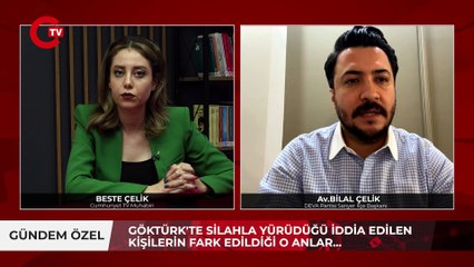 DEVA Parti’li Çelik ellerinde silahla yürüdüklerini iddia ettiği şahıslara dair konuştu: ‘Yabancı olduklarını düşünüyorum’