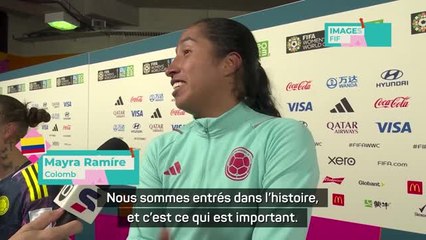 Colombie - Ramirez : "Nous sommes entrés dans l'histoire, et c'est ce qui est le plus important"