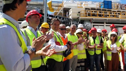 Linea Alta Velocità Bari-Napoli: iniziato lo scavo con la talpa "Aurora" della galleria di Grottaminarda. Impiegate oltre 100 persone altamente specializzate