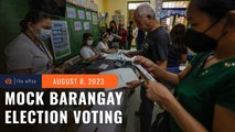 2023 barangay polls: Mock voting held in villages where elections will be automated