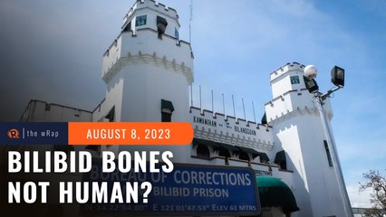‘Remains’ found in Bilibid were chicken bones, says NBI