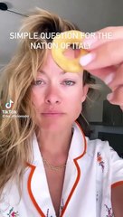 Olivia Wilde pazza per i taralli: "Ma cosa ci mettono dentro?"