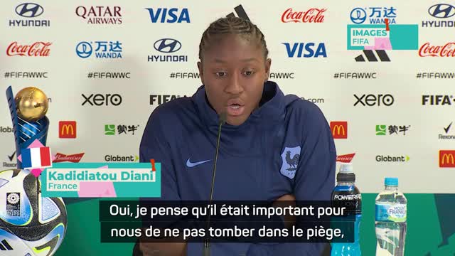 Bleues - Diani : "Il était important pour nous de ne pas tomber dans le piège"