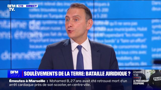 Dissolution des Soulèvements de la Terre: Il faut protéger la société de ces mouvements violents , pour Laurent Jacobelli (RN)