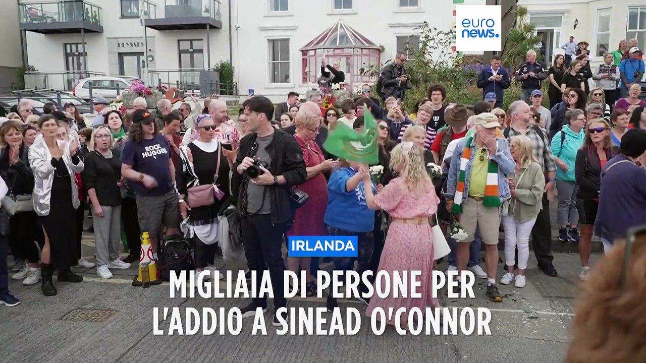 Irlanda, l'ultimo saluto pubblico alla cantante Sinead O'Connor