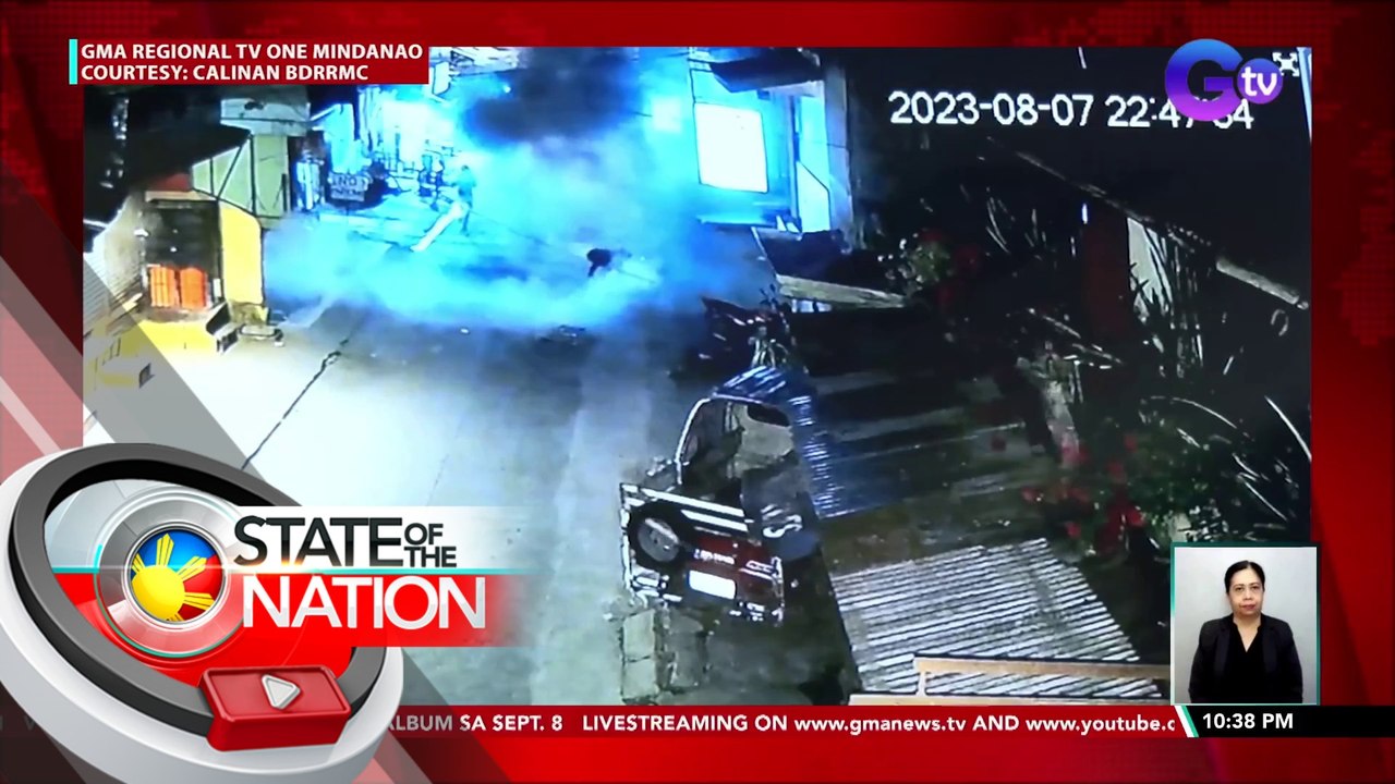 Pagsabog sa harap ng resto bar, sapul sa CCTV; isa, patay | SONA