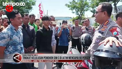 Kelulusan Ujian SIM C Meningkat Usai Penerapan Jalur Trek Baru
