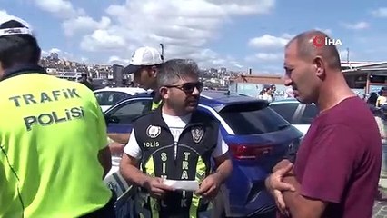 Eminönü'nde taksicilere ceza yağdı