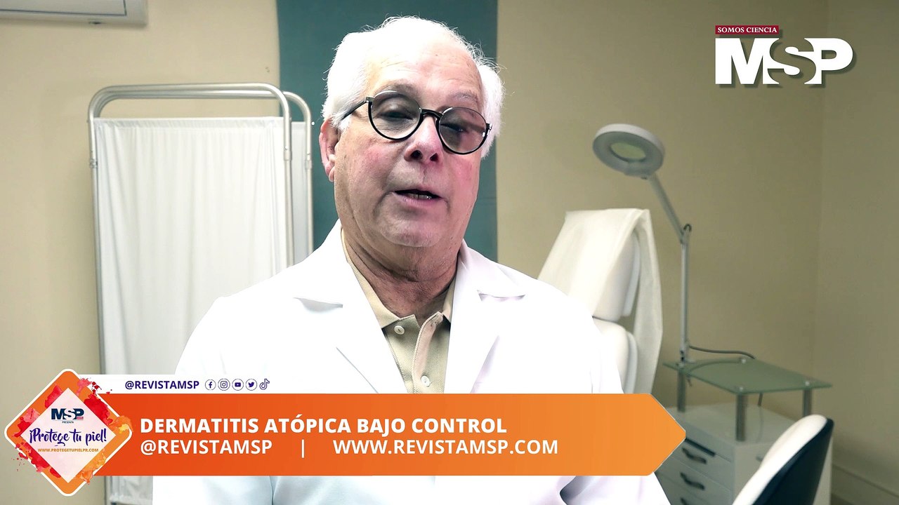 Dermatitis atópica bajo control: cuidados para tratarla