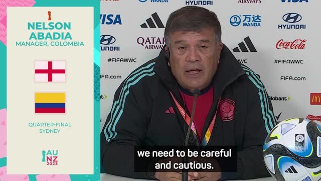 Colombia boss 'cautious' of England ahead of quarter-final clash