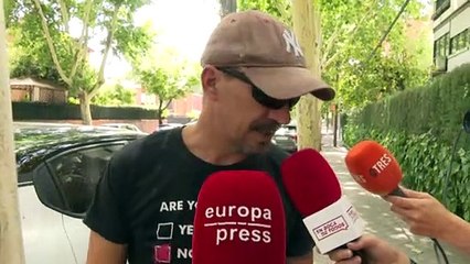 Rodrigo, hermano de Rodolfo Sancho, se rompe al hablar de su sobrino