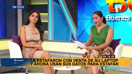 Arquitecta resulta estafada al vender su computadora y termina con 7 denuncias