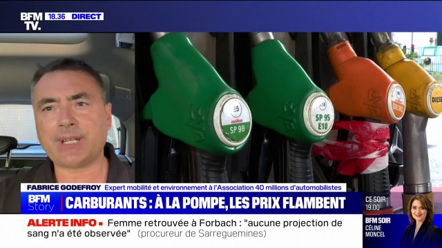 Hausse des prix des carburants: Ça devient vraiment insupportable pour les automobilistes , estime Fabrice Godefroy (40 millions d’automobilistes)