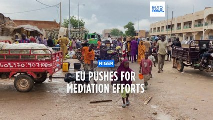 EU says there is still room for mediation in Niger but junta turns away ECOWAS negotiating mission