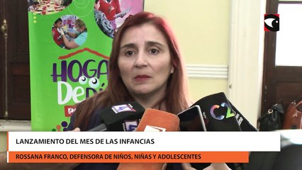 Lanzamiento del mes de las infancias