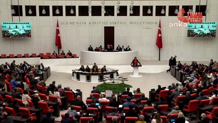 Le vice-président du groupe CHP, Burcu Köksal, a critiqué l'abattage d'arbres lors de l'Assemblée générale de la Grande Assemblée nationale de Turquie.