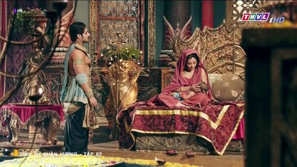 tình sử quân vương tập 82 - THVL1 lồng tiếng - phim ấn độ - xem phim tinh su quan vuong tap 83