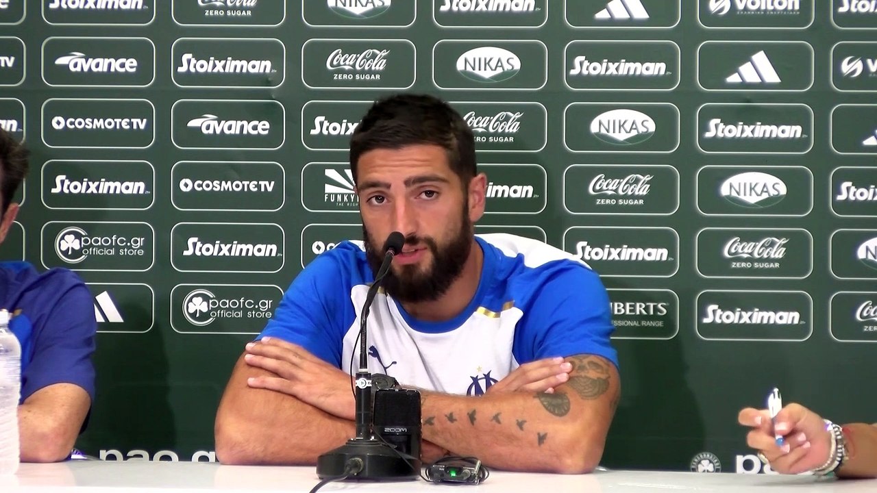 PAO-OM : Gigot "dans ce genre de matchs, il ne faut pas avoir de regrets"