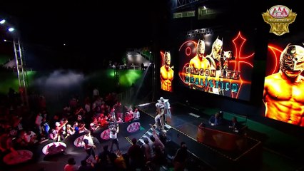 FTR Vs. Dragon Lee & Dralistico - Gira 30 Aniversario Lucha Libre AAA Worldwide