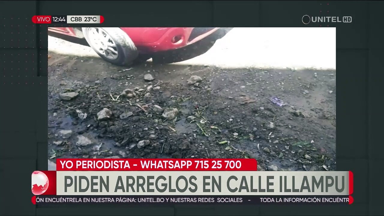 Vecinos denuncian el mal estado de la calle Illampu y piden su arreglo ...