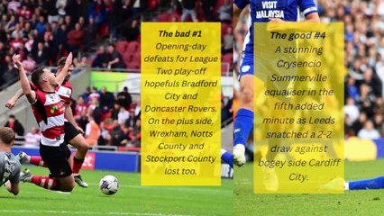 The Good, the Bad and the Ugly of Yorkshire's latest footballing weekend