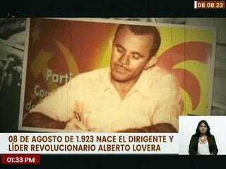 Venezuela conmemora el centenario del natalicio de Alberto Lovera