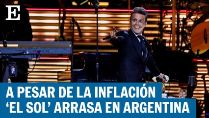 Argentina agota entradas de Luis Miguel a pesar de inflación