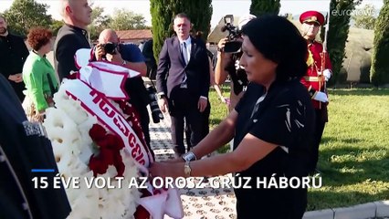 Öt éve kezdődött a 21. század első európai háborúja - Grúzia emlékezik