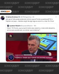 Critica de CFK a Macri