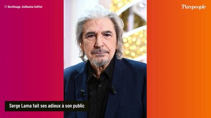 Serge Lama victime d'un grave accident qu'il avait pressenti : "Je me suis pris huit platanes"