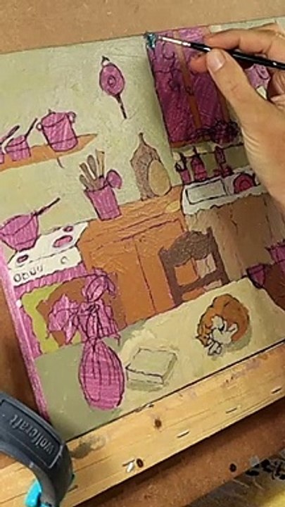 Vlog art peinture acrylique