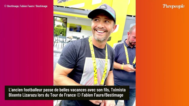 Des frères jumeaux : Bixente Lizarazu en vacances avec son fils Tximista, un cliché de rêve très remarqué !