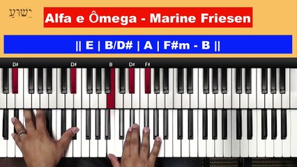 Alfa e Ômega - Marine Friesen - Aula de Teclado