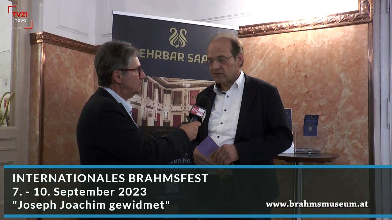 'Joseph Joachim gewidmet' INTERNATIONALES BRAHMSFEST