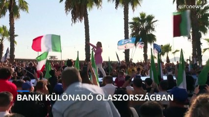 Különadót vetett ki a bankokra az olasz kormány