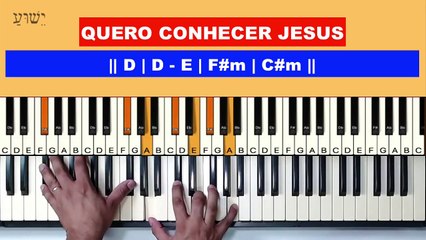 Quero conhecer Jesus - Aula de Teclado